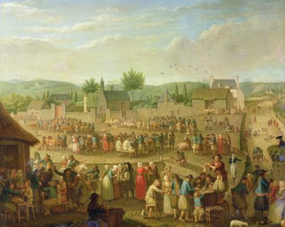 The Fair at Quimper by Olivier Perrin